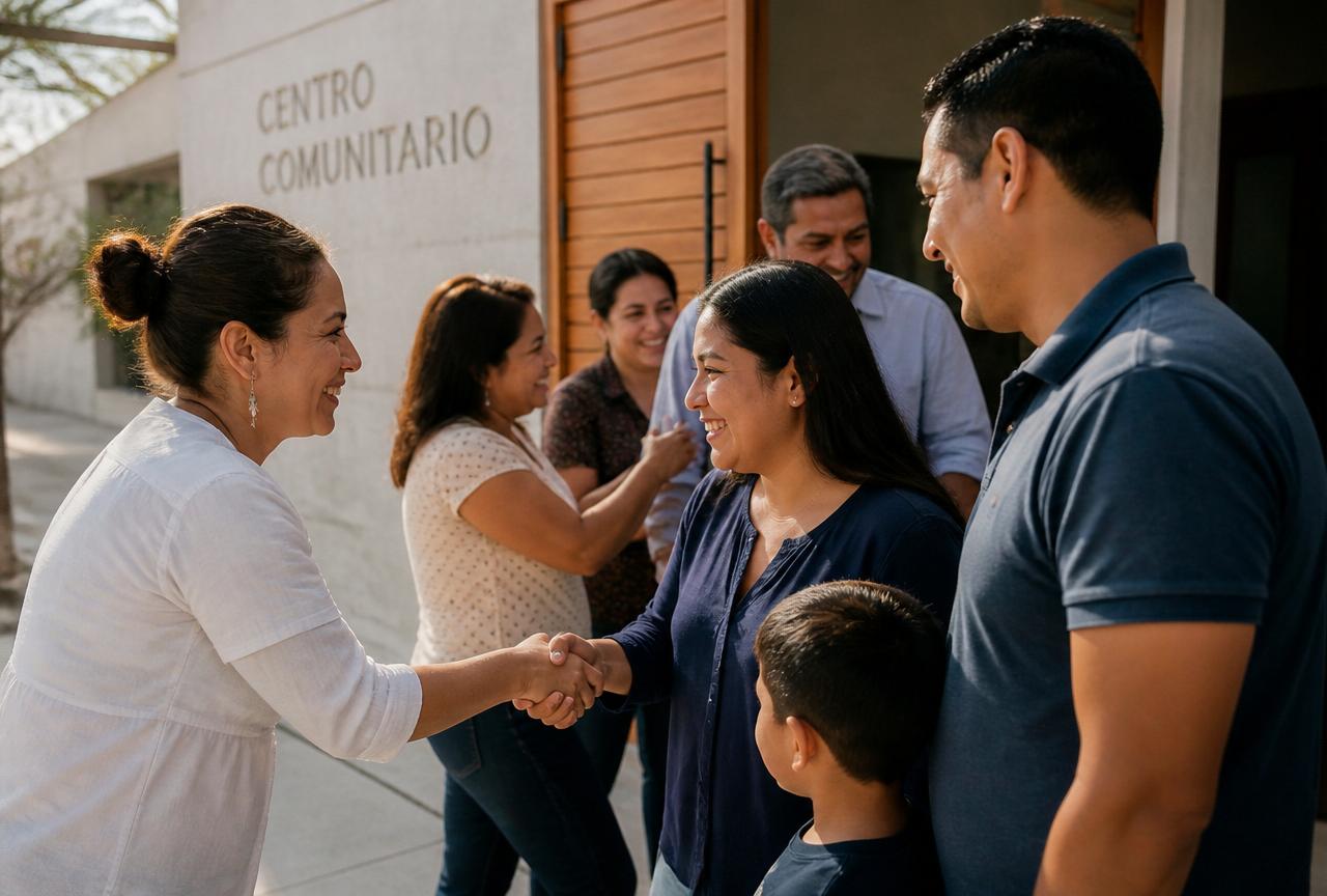 Las mejores comunidades comienzan con una bienvenida sincera.